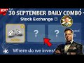 X Empire Investment Fund Today 30 September | Musk Empire Daily Combo | X Empire Investment Today