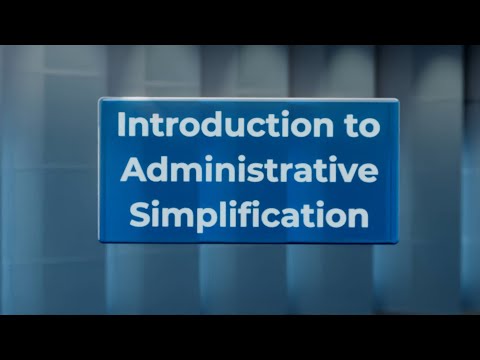 What is the primary objective of administrative simplification?