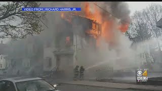 Home In Lawrence Destroyed By Fire