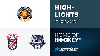 25.02.2025 - Highlights - EC Peiting vs. EV Lindau Islanders