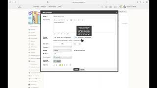 Schoology Assignment with Annotations