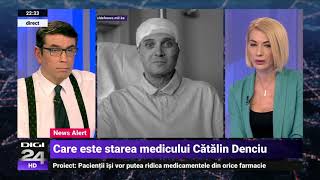 Primele imagini cu medicul-erou de la Piatra Neamț. Cătălin Denciu: Am reuşit treptat să mă mişc