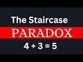 5 = 3 + 4? | Staircase Paradox | Disproving the Pythagorean Theorem | @thenumberverse