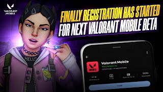 FINALLY THE REGISTRATION FOR VALORANT MOBILE NEXT BETA IS HERE - HERE'S HOW TO REGISTER 🔴