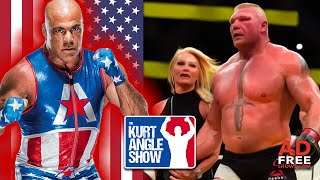 Kurt Angle On Brock Lesnar Bonding With Sable