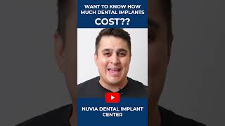 How Much Do Dental Implants Cost?? 🤔 #shorts
