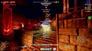 ESO Warden Vampire Dps [Build] 8v8 BattleGrounds (No Commentary) [Akasha's Adventure]