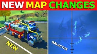 All Fortnite Map Changes! Galactus Event Coming & Ironman Battle Bus! Fortnite Update v14.50