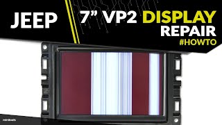 Jeep Renegade and Jeep Compass glitching display repair (Uconnect VP2 7” screen replacement)