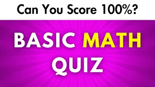 Basic Math Quiz That Will Stump 95% of People!
