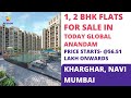 1, 2 BHK Flats For Sale in Kharghar Navi Mumbai |☎️ 7428091724 | Today Global Anandam | 💰 56.51 Lac