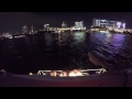 東京湾クルージング 10 tokyo bay cruise ship onboad rear view night cruise