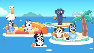 Bluey: Oranges 🍊 Party on Beach 🏖️ 13