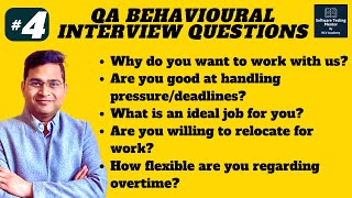 Software Testing Behavioral Interview Questions and Answers - Part 4