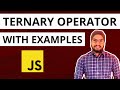 JavaScript #19 Ternary Operator & One Line if Statement & Examples