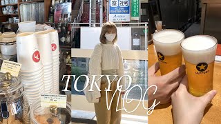 Tokyo vlog 02 | 이치란 라멘, 신바시역 숙소추천, 모토무라, 도쿄타워 야경보기, 푸글렌 카페, 대존맛 돈가츠집 발견!  東京ブイログです, 도쿄여행 2편