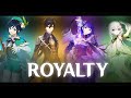 Genshin Archons [AMV/GMV] - ROYALTY 🔥 (Genshin Impact)