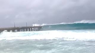 Porbandar-okha  ocean overflow