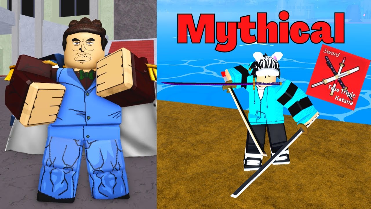 I Defeat ALL Bosses In Second Sea Using MYTHICAL Sword (Blox Fruits ...