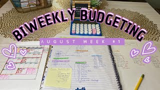 Pre Payday Prep | Low Income Single Parent Budget | Beginner friendly | Paycheck 1 of 3