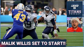Tennessee Titans Malik Willis Set to Start v Texans, Offensive Mistakes & Defensive Coverage Rolls