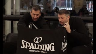 Spalding trick shots στο Eurohoops Dome!