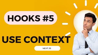 NEXT.JS HOOKS TUTORIAL #5 USECONTEXT #nextjs13 #nextjstutorial #datahacks
