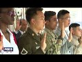 naturalization ceremony held on flag day