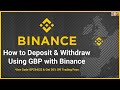 How to Deposit & Withdraw from Binance with GBP