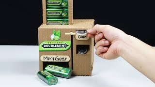 Wow! Amazing DOUBLEMINT Vending Machine by Chocolate Coin - DIY