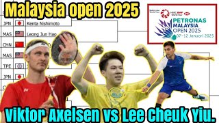 Malaysia Open 2025 - Dua Pawang Menunggu, Viktor Axelsen Langsung Repot di Awal