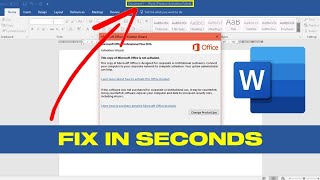 How to Fix Product Activation Failed in MS Word (2023)