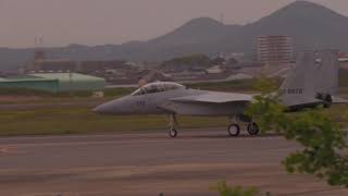 新田原基地の23SqのF- 15DJがIRAN機を引き取りに来たあ～。　小牧基地