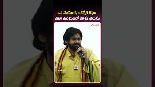 ఒక సామాన్య ఉద్యోగి కష్టం ఎలా ఉంటుందో నాకు తెలుసు #pawankalyan #andhrapradesh #janasena #telugunews