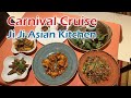 Carnival Cruise Ji Ji Asian Specialty Restaurant Food & Review (4K)