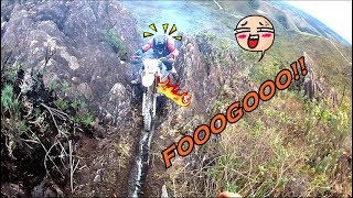 Moto De Trilha Pegando Fogo Na Trilha KKKKK (zoeira)Macacos Mg -MMS329