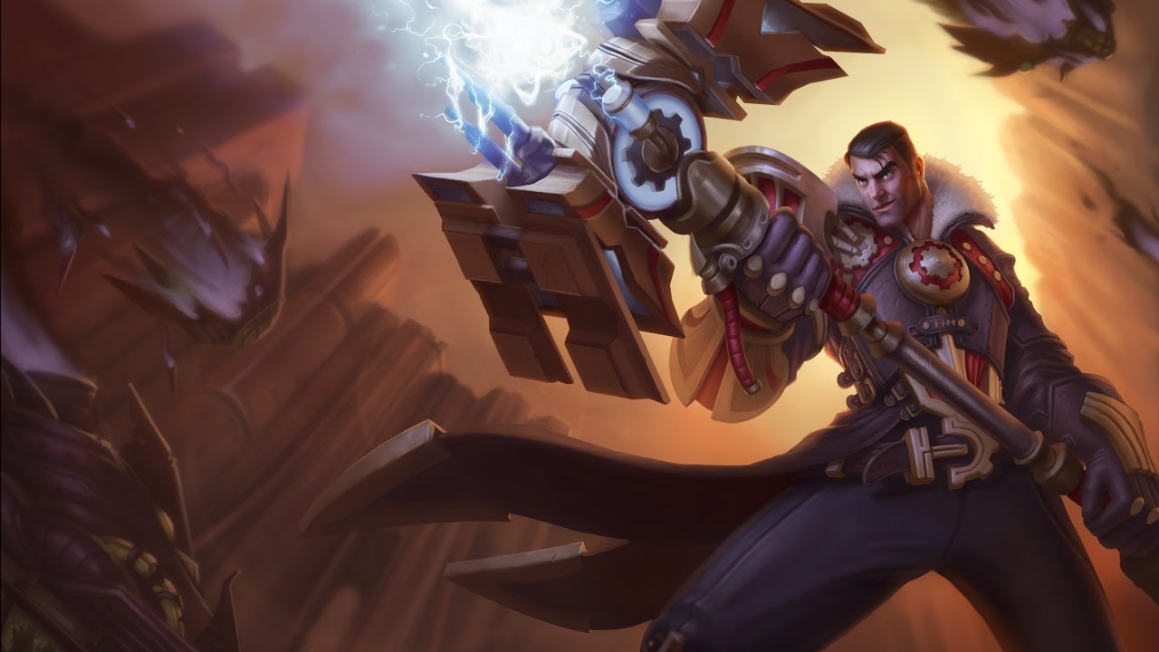 Jayce Art Spotlight League Of Legends Youtube