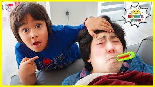 Why do we get sick????  Educational Video for kids with Ryan!!!