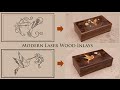 Modern Laser Marquetry and Wood Inlay Technique