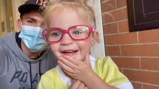 Posie Got Her First Pair of Glasses but She Doesn't Like Them