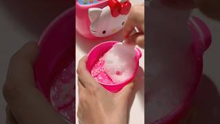 키티 밥솥에 슬라임 만들기#asmr #toys #satisfying #slime