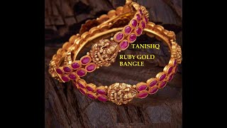 Tanishq Ruby Gold Bangle Latest Designs