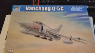 Trumpeter 1/72 Nanchang Q-5C quick unboxing