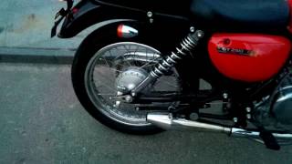 suzuki st250 flame exhaust