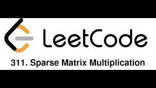 Sparse Matrix Multiplication - Leetcode 311 - Python