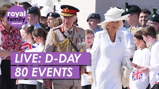 LIVE: Royals Attend D-Day 80th Anniversary Events