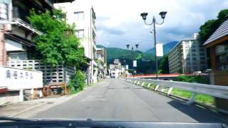 ドリームハイツ夢の里への道順　長野　山ノ内町　湯田中