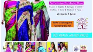 Exclusive bridal collection Pochampally ikat Kanchipuram border silk sarees, IKAT KANCHI,Handloom