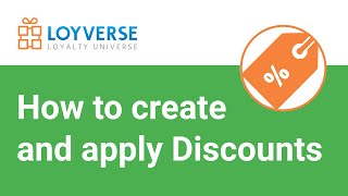 How to create and apply Discounts in the Loyverse POS