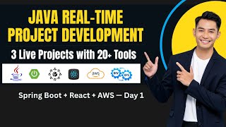 Day-01: Java Real-Time Project | Spring Boot Microservices + React JS + AWS + DevOps | Full-Stack